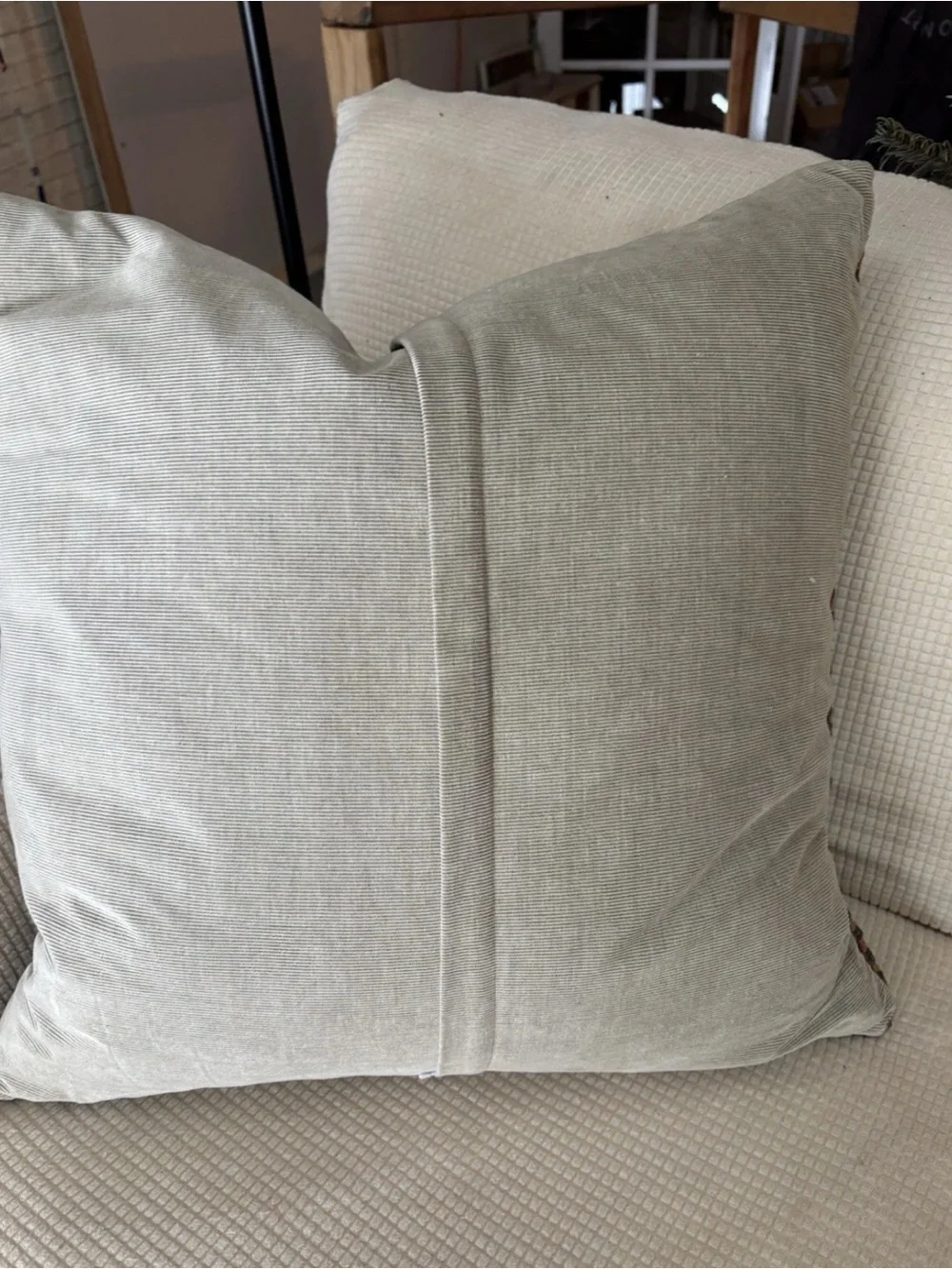 Turkish KILIM Pillow Cover 24” Square NEW!